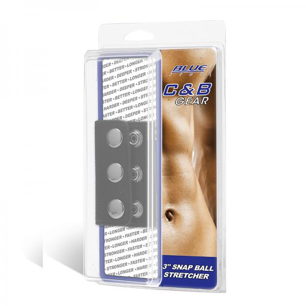 C & B Gear Snap Ball Stretcher 3 inches Black