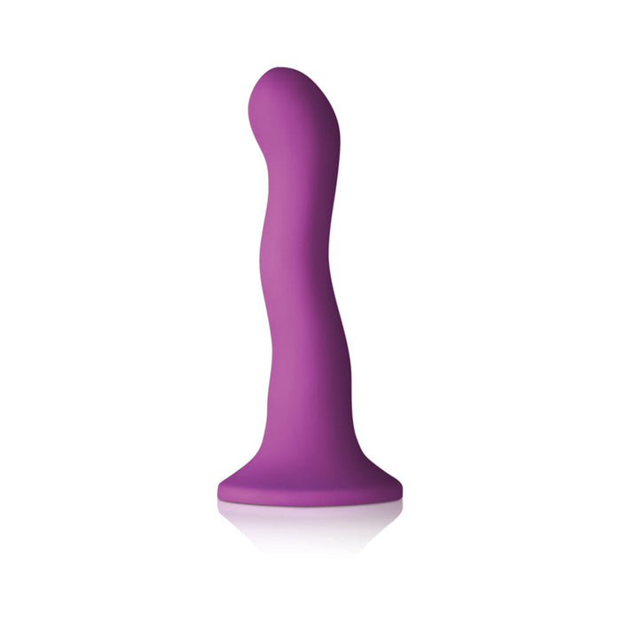Colours - Wave - 6in Dildo - Purple