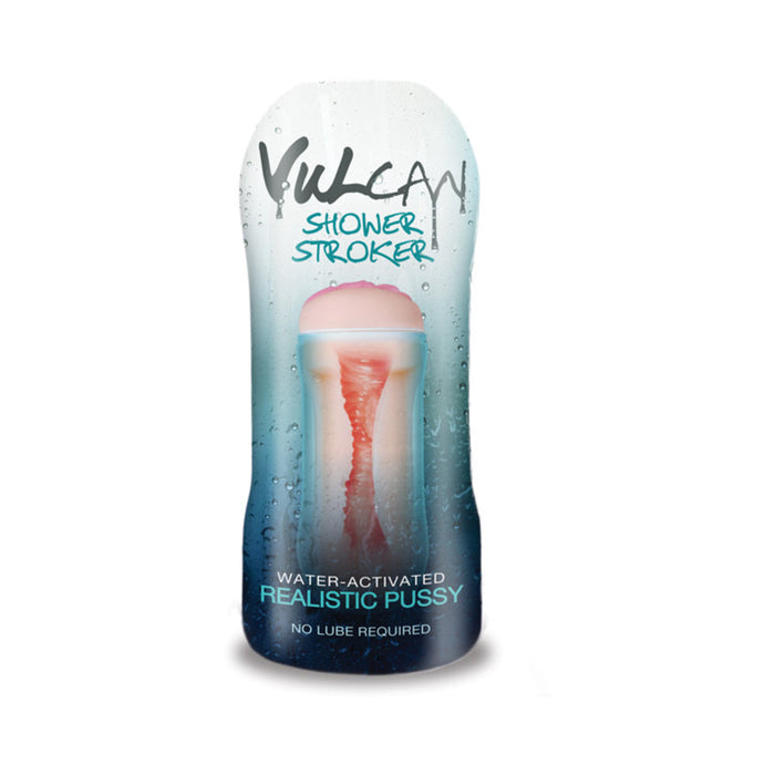 Cyberskin H2O Vulcan Shower Stroker Realistic Pussy