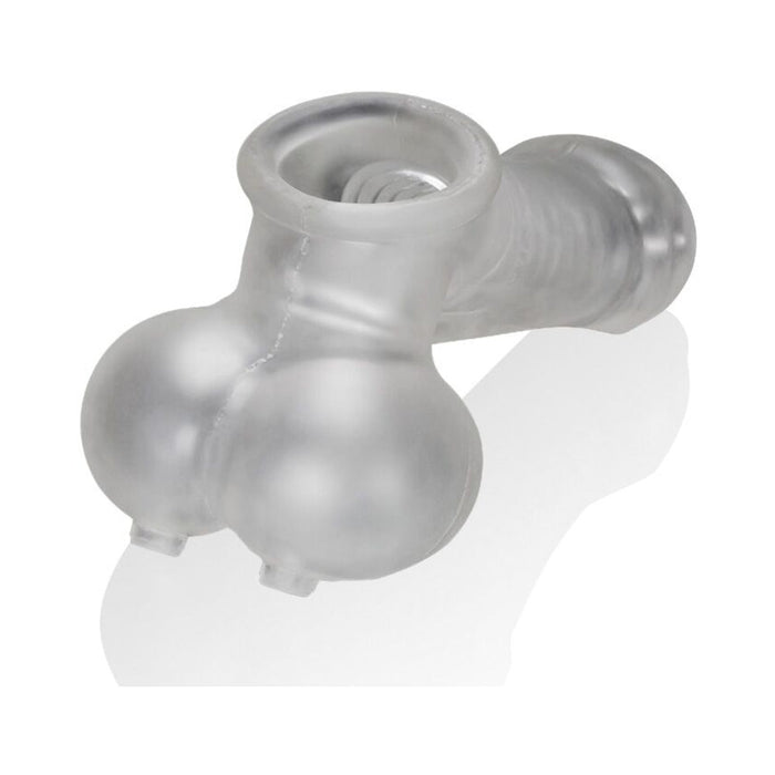 Sackjack Wearable Jackoff Sheath Clear Frost