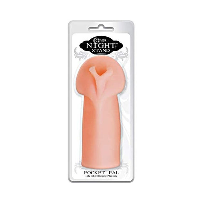 One Night Stand Pocket Pal Lifelike Stroker Beige