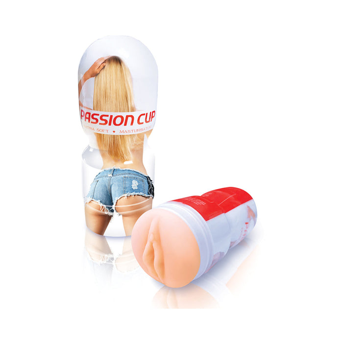Passion Cup Vagina Stroker Beige