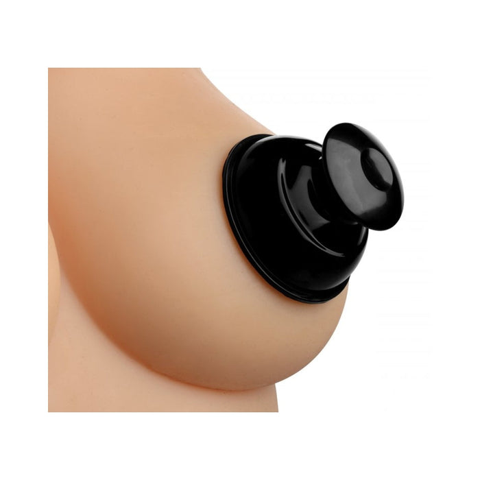 Plungers Extreme Suction Silicone Nipple Suckers Black