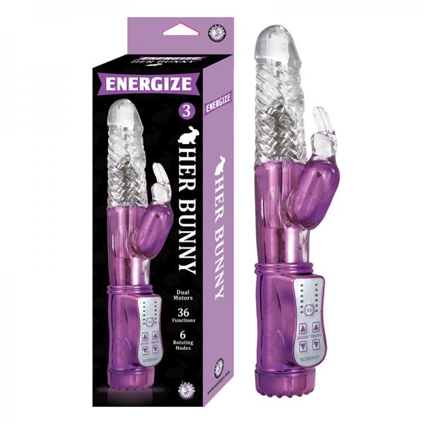 Energize Her Bunny 3 - Purple
