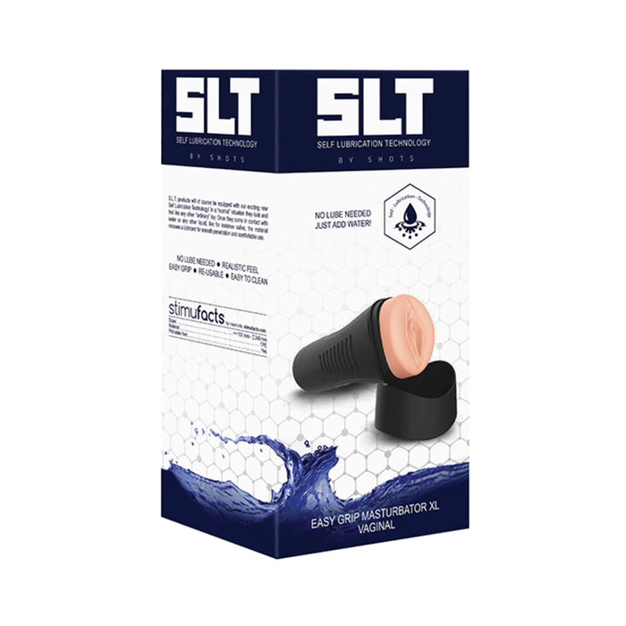 Slt Self Lubrication Easy Grip Masturbator Xl Vaginal - Flesh