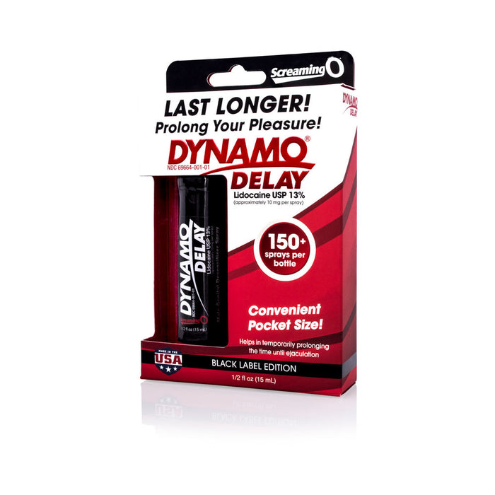 Screaming O Dynamo Delay Black Series 0.5 Fl Oz