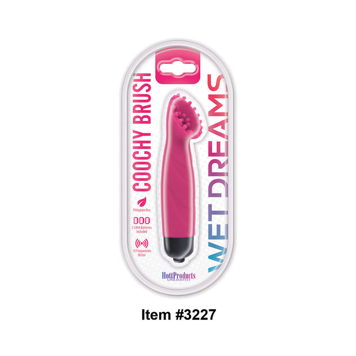 Wet Dreams Coochy Brush 10 Function Magenta