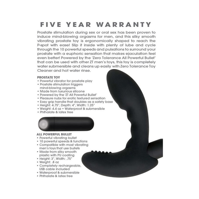 Zero Tolerance Eternal P-spot Black