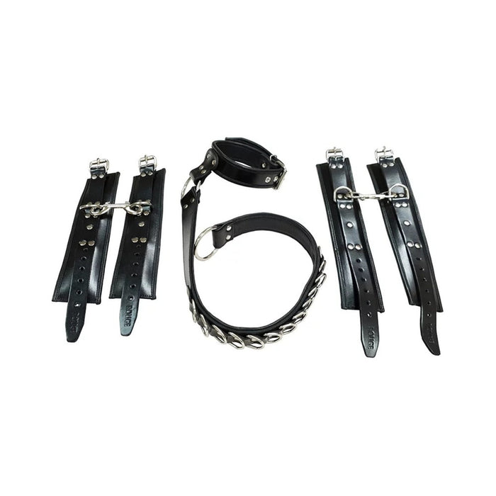 Rouge D Ring Hogtie Black/red