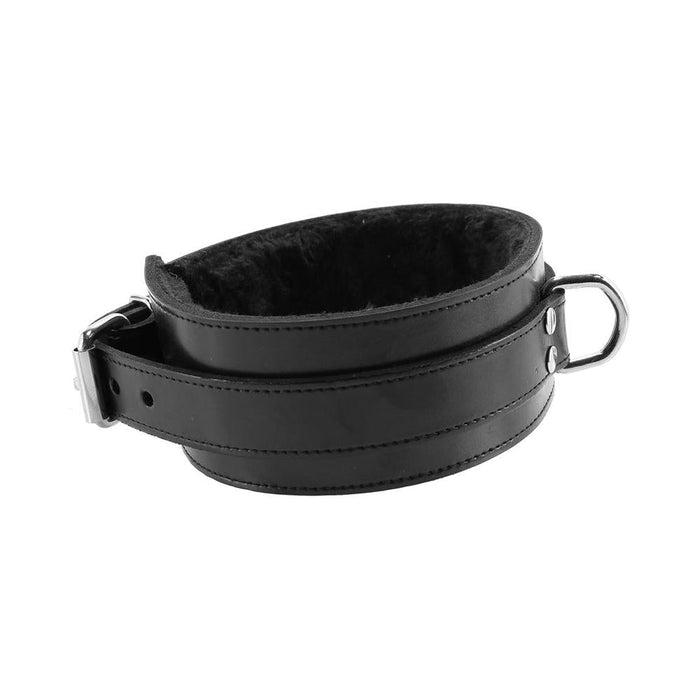 Rouge Fur Collar Black