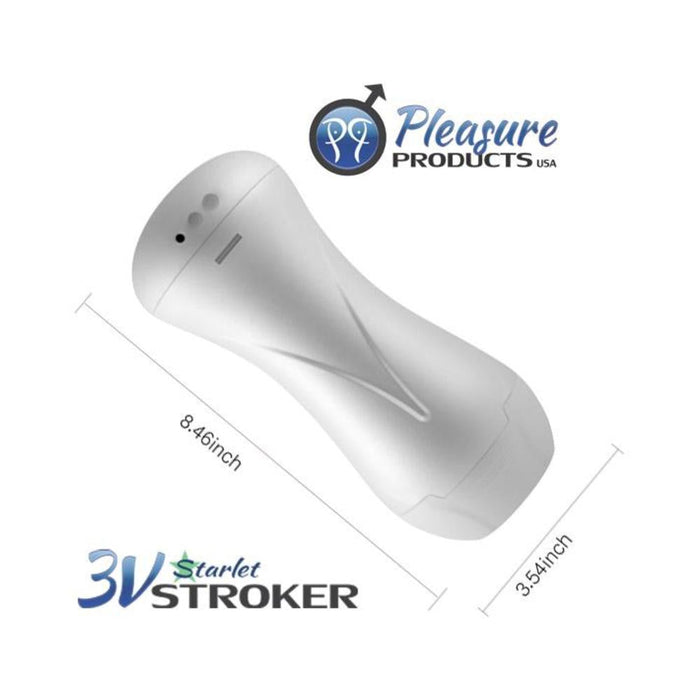 3v Talking And Vibrating Starlet Stroker Kate England