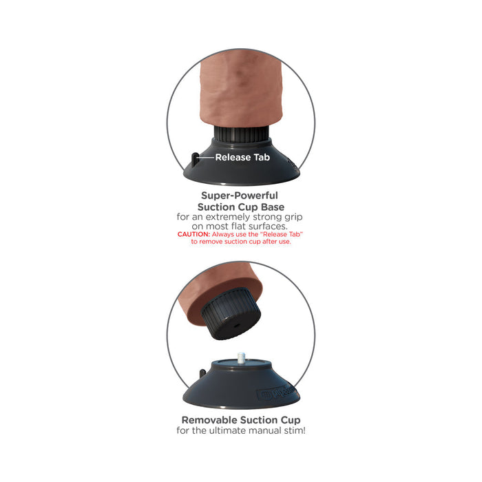 King Cock 10in Vibrating Cock