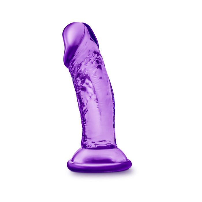 B Yours - Sweet N' Small 4in Dildo With Suction Cup - Purple