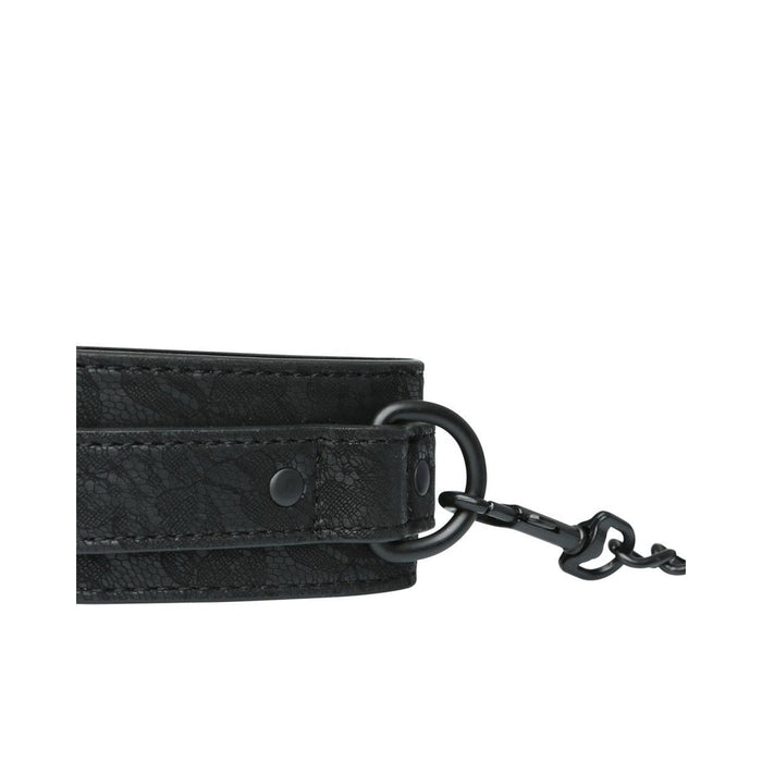 Midnight Lace Cuffs Black