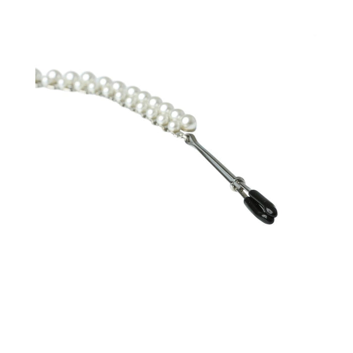 Sincerely, SS Pearl Chain Nipple Clips