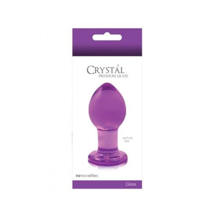 Crystal Glass Butt Plug