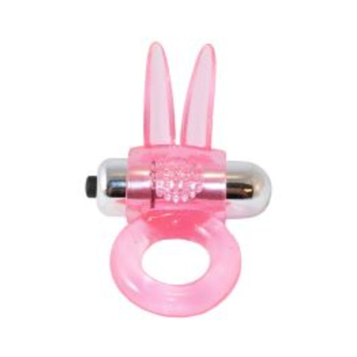 Ribbed Rabbit Vibrating Cockring