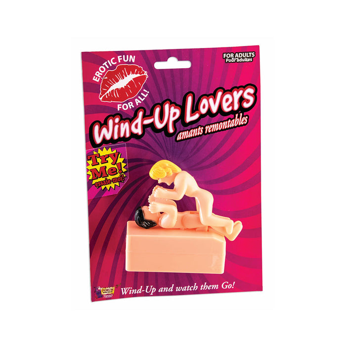 Adult Novelty Wind Up Lovers Girl On Top