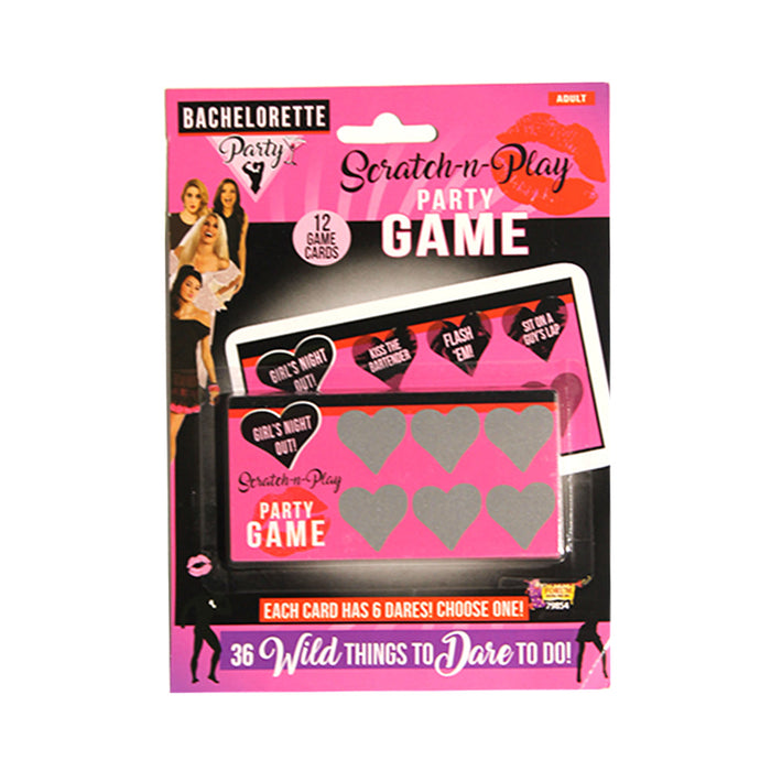 Bachelorette Scratch & Play Tickets 12 Pack