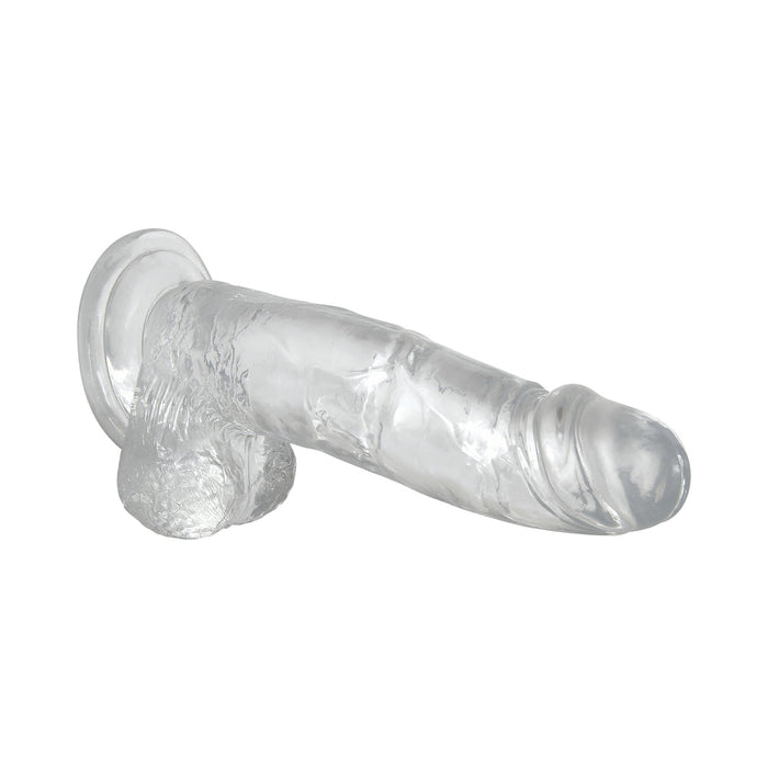 A&E Crystal Clear 8in Dildo