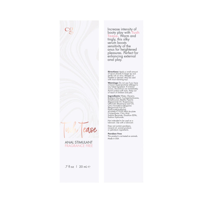 CG Tush Tease Anal Stimulant Au Natural .7oz