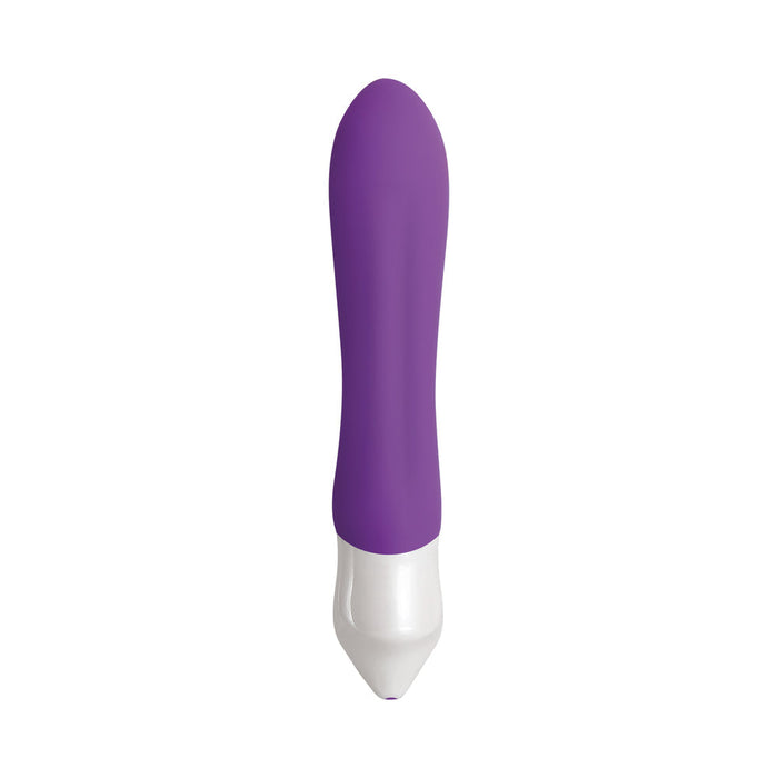Evolved Heroine Silicone Vibe 7 Speeds And Functions Usb Rechargeable Cord Included Waterproof Purpl