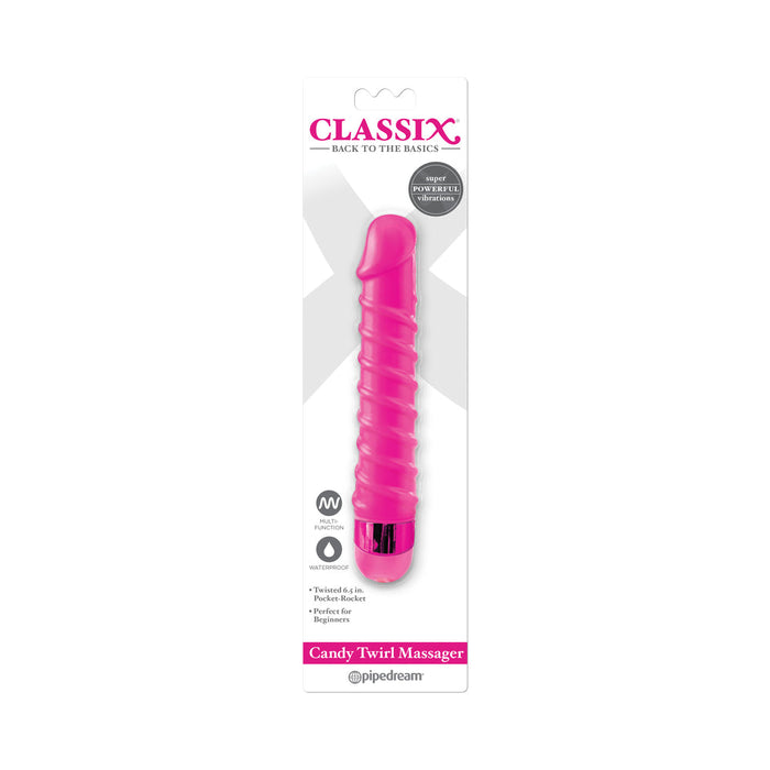Classix Candy Twirl Massager