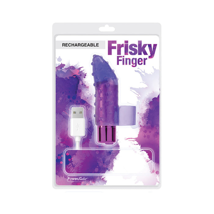 Frisky Finger Rechargeable Purple