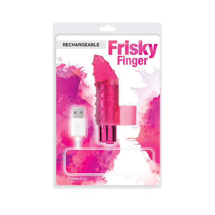 Frisky Finger Rechargeable Pink