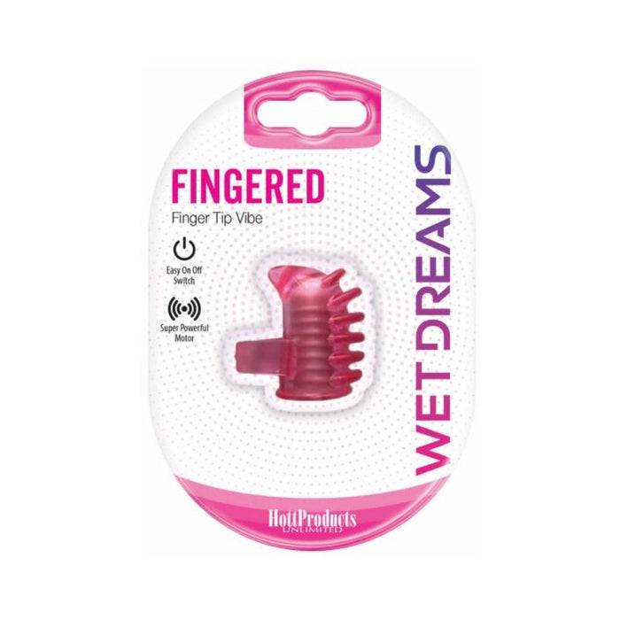Wet Dreams Fingered Finger Tip Vibe Pink