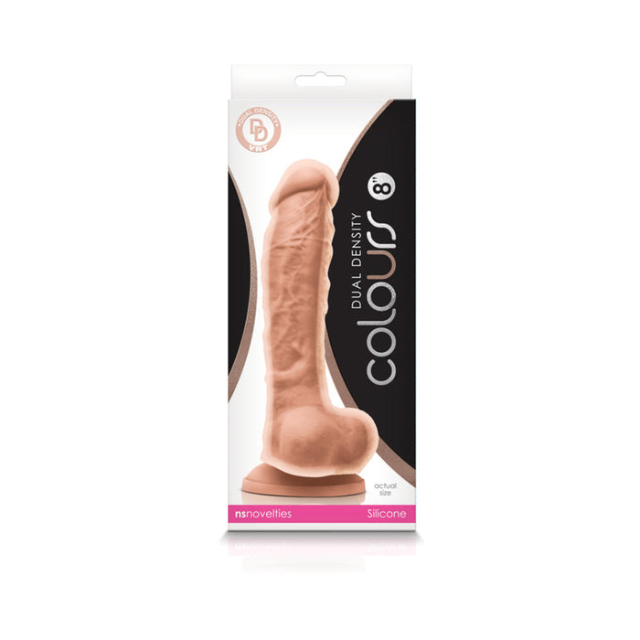Colours - Dual Density - 8in Dildo