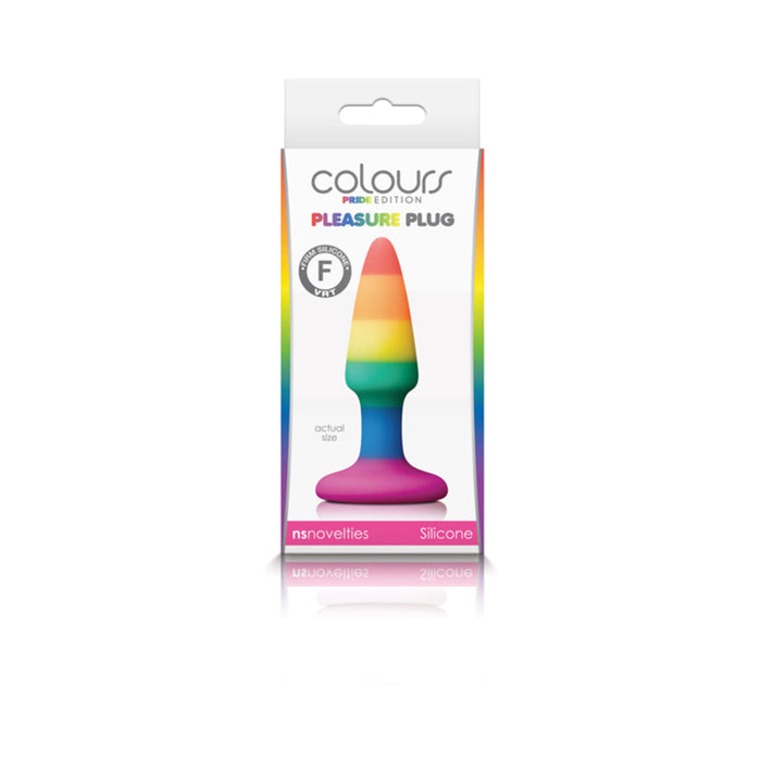 Colours Pride Edition Pleasure Plug Mini Rainbow