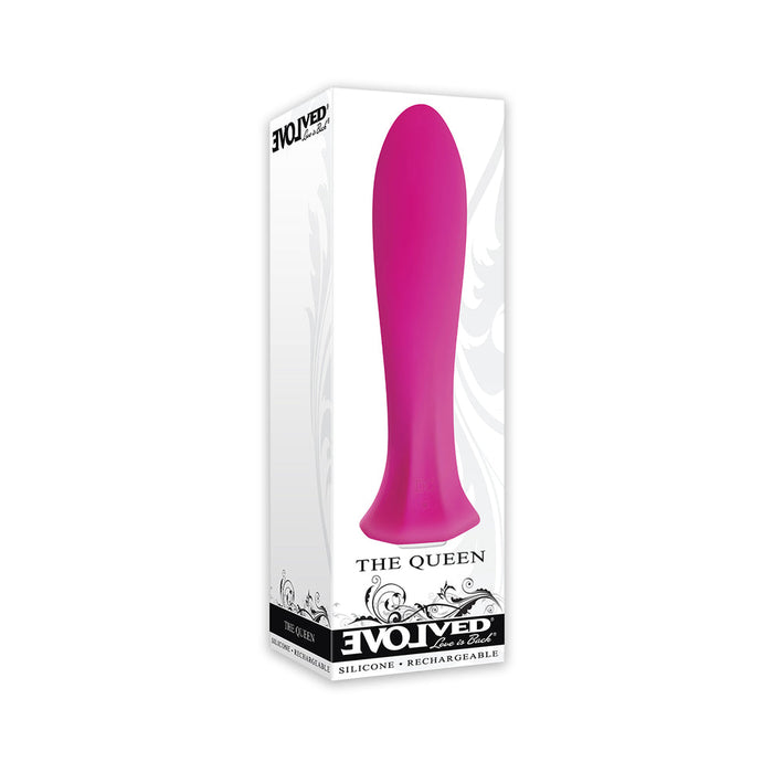 Evolved The Queen 20 Speeds And Functions Usb Rechargeable Cord Included Silicone Waterproof