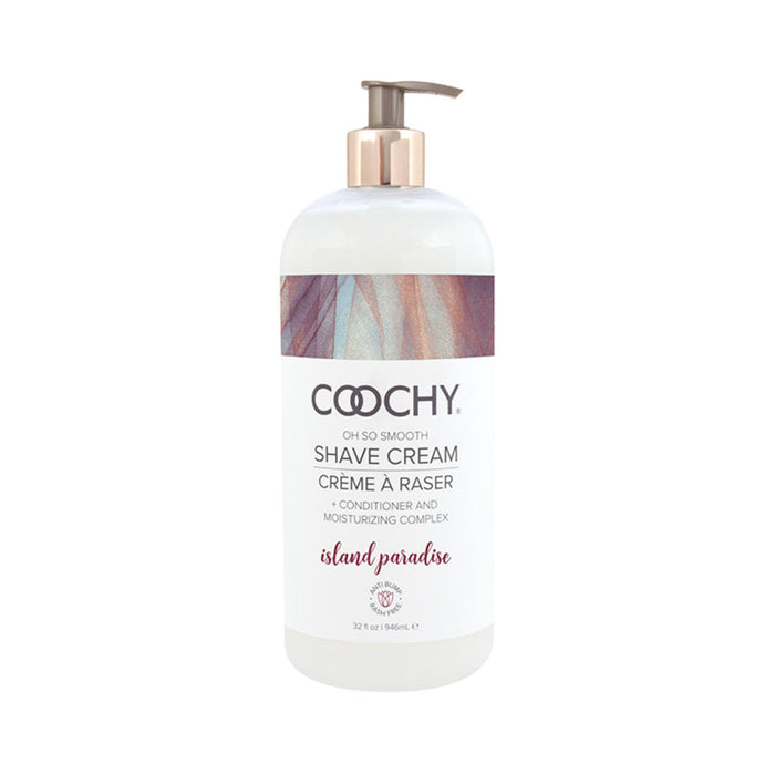 Coochy Shave Cream Island Paradise 32 oz