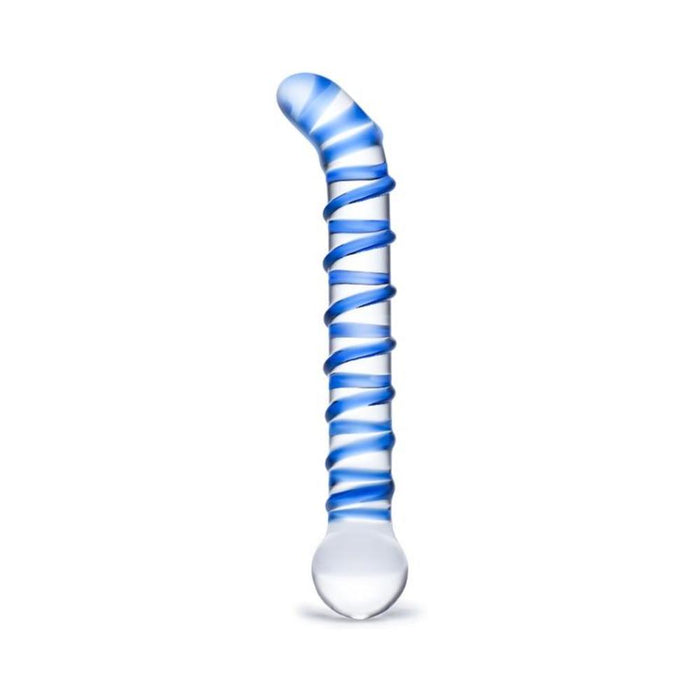Mr.  Swirl 6.5'' Glass Glass Dildo