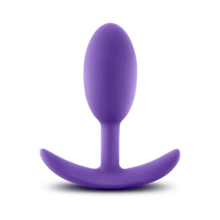 Luxe - Wearable Vibra Slim Plug - Medium - Purple