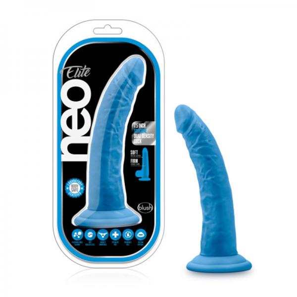 Neo Elite - 7.5in Silicone Dual Density Cock