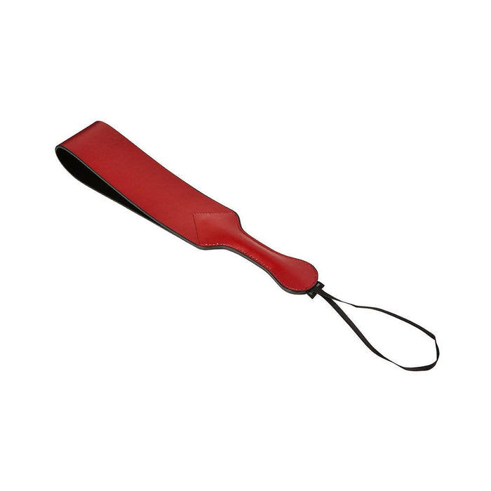 Sportsheets Saffron Loop Paddle Black Red