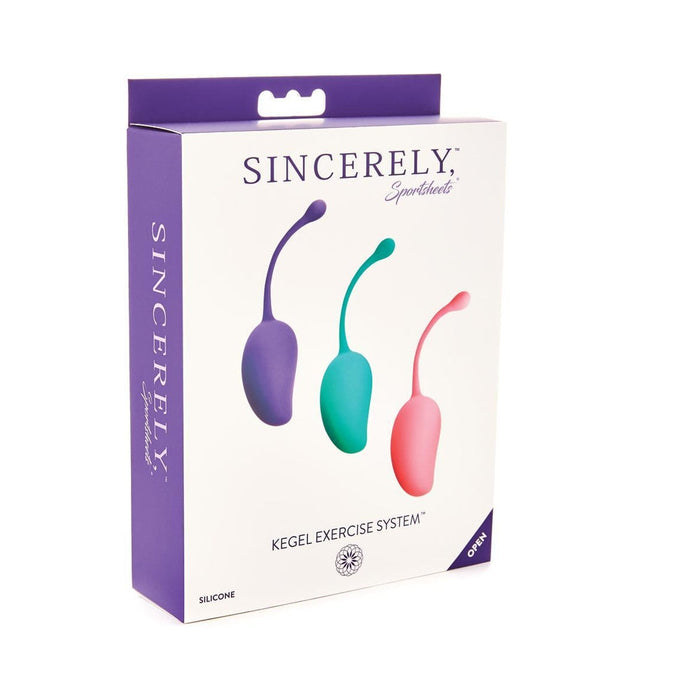 Sincerely, Sportsheets Kegel Exercise System - 3pk