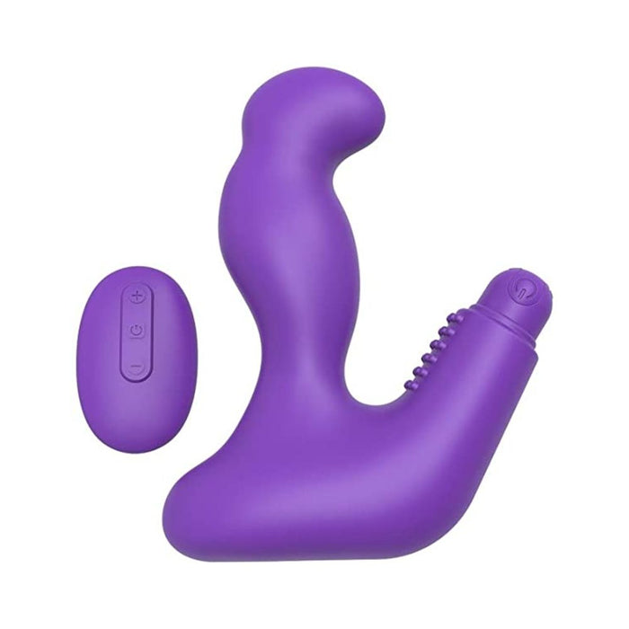 Nexus Max 20 Unisex Massager Remote Control With Removable Bullet Waterproof Purple