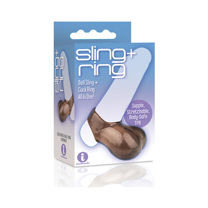 The Nines Ball Sling Plus Ring Cock Ring And Ball Ring