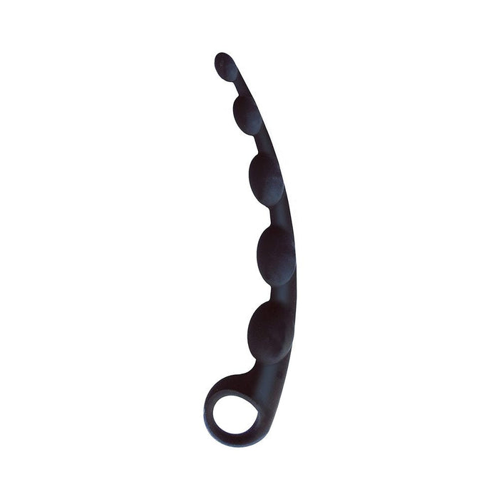 The 9's Ss-curves Curved Silicone Anal Beads