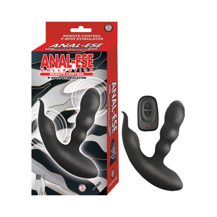 Anal Ese Collection Remote Control P-spot Stimulator Remote Control 11 Vibrating Functions Rechargea