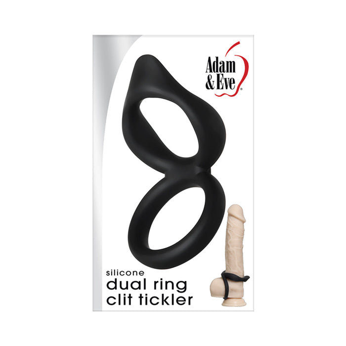 A&E Silicone Dual Ring Clit Tickler