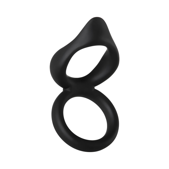 A&E Silicone Dual Ring Clit Tickler