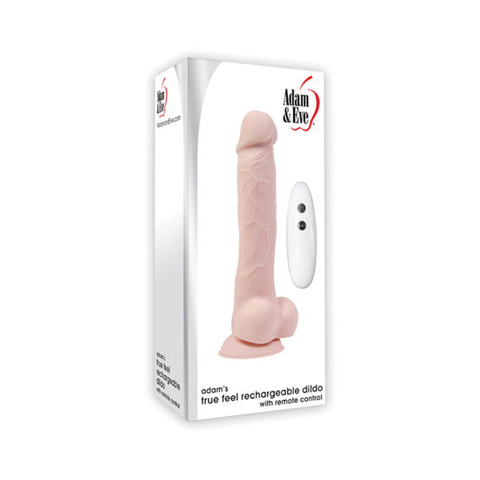 A&E Adam's True Feel Rechargeable Dildo