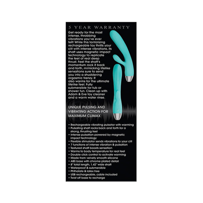 A&e Eve's Rechargeable Pulsating Dual Massager