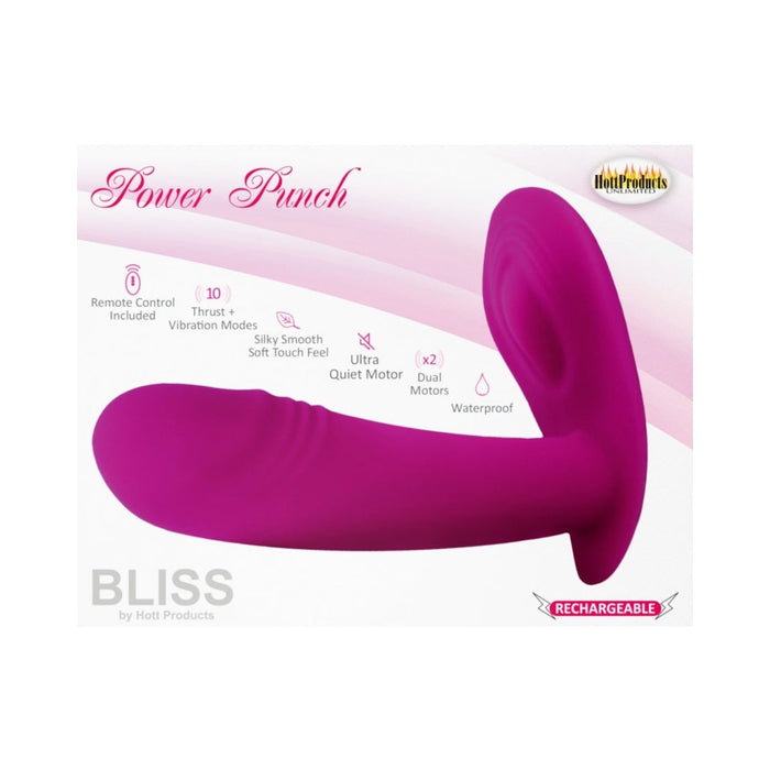 Bliss Power Punch Thrusting Vibe