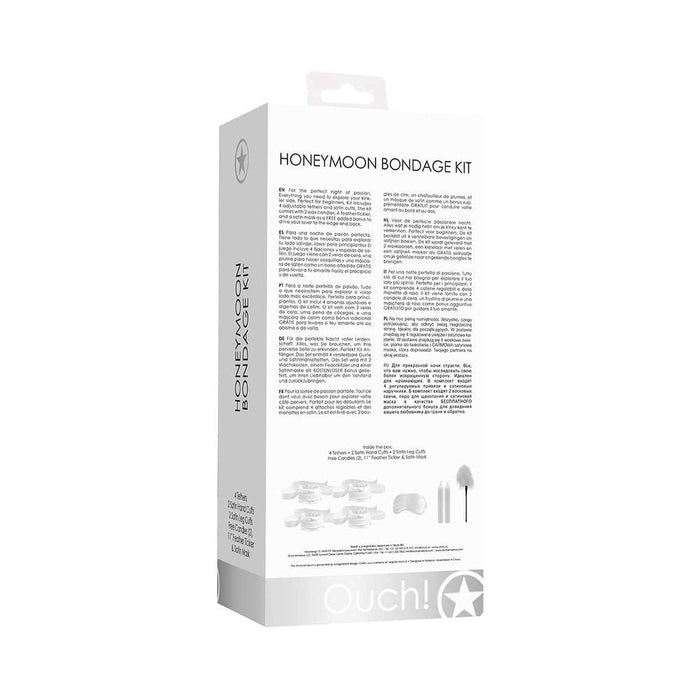 Ouch! - Honeymoon Bondage Kit - White
