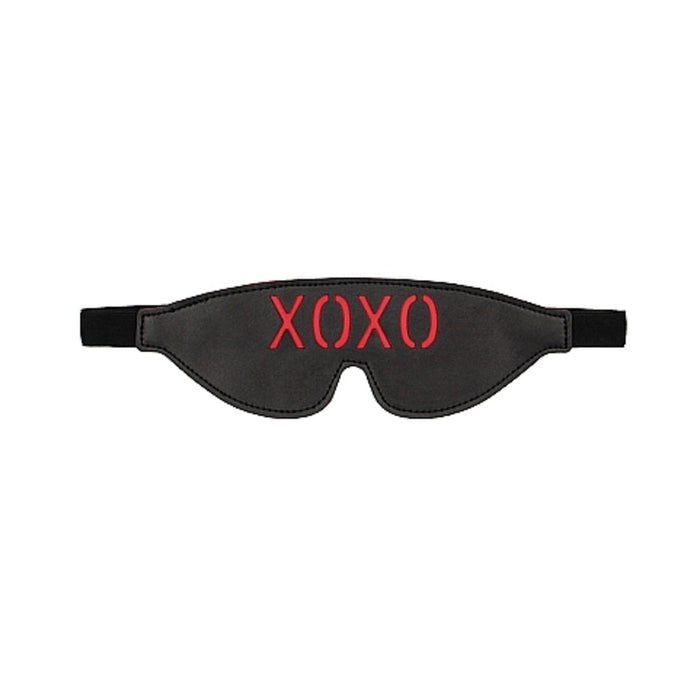 Ouch! Blindfold - XOXO - Black